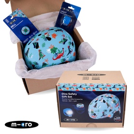 Micro Dino Print Safety Gift Set