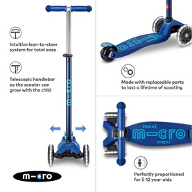 Maxi Micro Deluxe LED Scooter