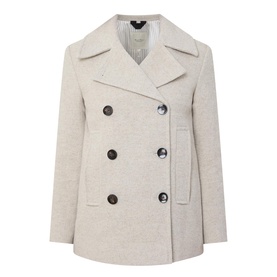 Satina Double-Breasted Coat