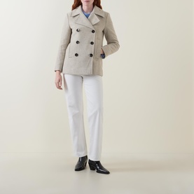 Satina Double-Breasted Coat