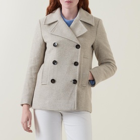 Satina Double-Breasted Coat