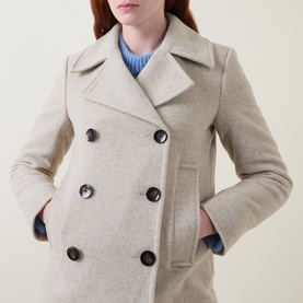 Satina Double-Breasted Coat