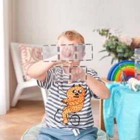 Magnetic Tiles: Clear Rectangle Pack