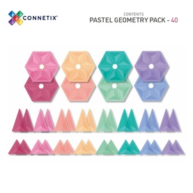 Magnetic Tiles: Pastel Geometry Pack