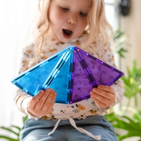 Magnetic Tiles: Rainbow Geometry Pack