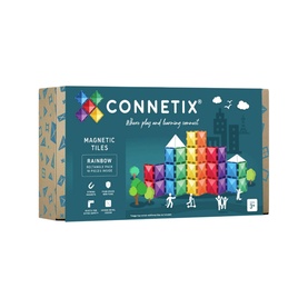 Magnetic Tiles: Rainbow Rectangle Pack
