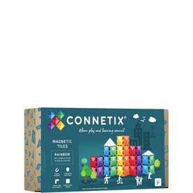 Magnetic Tiles: Rainbow Rectangle Pack