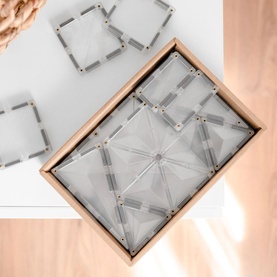 Magnetic Tiles: Clear Starter Pack