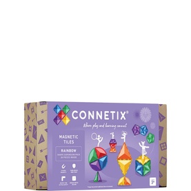 Magnetic Tiles: Rainbow Shape Expansion Pack