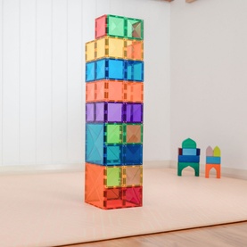 Magnetic Tiles: Rainbow Square Pack