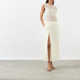 Carmen Cotton Silk Skirt