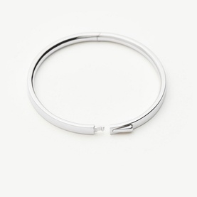Classic Hinged Cuff Bangle Bracelet
