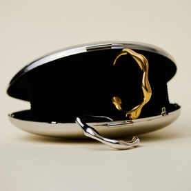 Eny Puffy Dome Cuff Bracelet