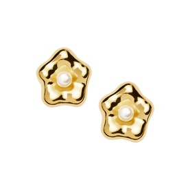 Eny Puffy Daisy Oversized Stud Earrings