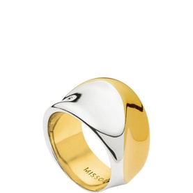 Sculptural Molten Statement Ring