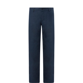 Theo Linen Slim Leg Trousers