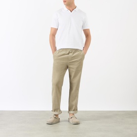 Paul Twin-Needle Polo Shirt