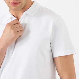 Paul Twin-Needle Polo Shirt