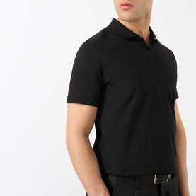 Paul Twin-Needle Polo Shirt