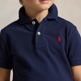 Iconic Pony Logo Mesh Polo Shirt 2-7 Years