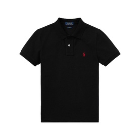 Pony Logo Mesh Polo Shirt 6-14 Years