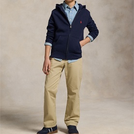 Pony Logo Fleece Hoodie 6-14 Years