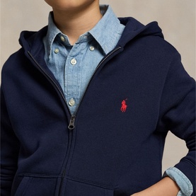 Pony Logo Fleece Hoodie 6-14 Years