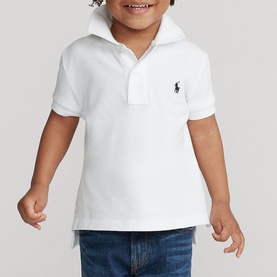 Iconic Pony Logo Mesh Polo Shirt 2-7 Years