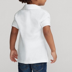 Iconic Pony Logo Mesh Polo Shirt 2-7 Years