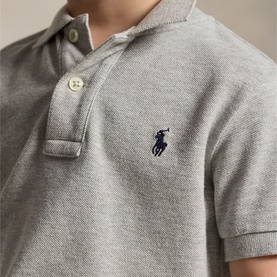 Iconic Pony Logo Mesh Polo Shirt 2-7 Years