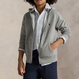 Pony Logo Fleece Hoodie 6-14 Years