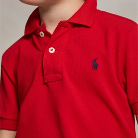 Iconic Pony Logo Mesh Polo Shirt 2-7 Years