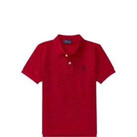 Iconic Pony Logo Mesh Polo Shirt 2-7 Years