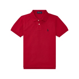 Pony Logo Mesh Polo Shirt 6-12 Years