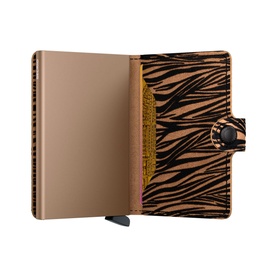 Zebra Leather Mini Wallet