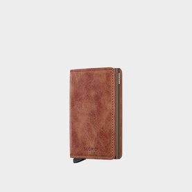 Vintage Leather Slim Wallet