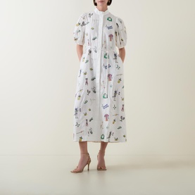 Play Patterned Shirt Dress