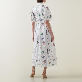 Play Patterned Shirt Dress