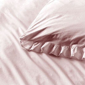 Cassia Frill Duvet Set Lavender