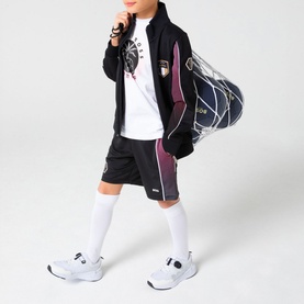 Gradient Stripe Logo Shorts