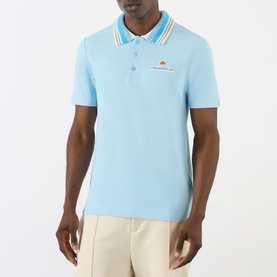 Tipped Logo Polo Shirt