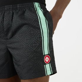 Monogram Logo Jacquard Swimshorts