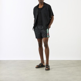 Monogram Logo Jacquard Swimshorts