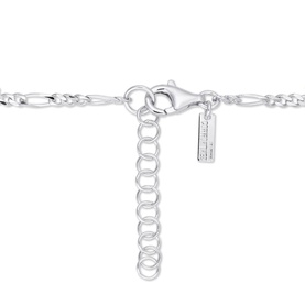 Mini Figaro Bracelet Silver