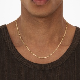 Mini Figaro Chain Necklace