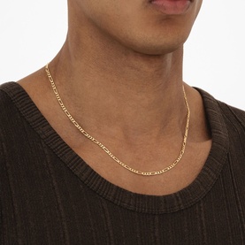 Mini Figaro Chain Necklace