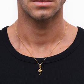 Rose Pendant Necklace