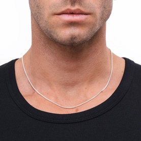 Mini Curb Chain Necklace