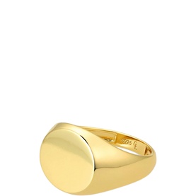 Round Signet Ring