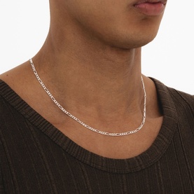 Mini Figaro Chain Necklace
